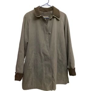 London Fog Blue/Gray Lined Coat